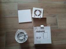 AIROPE-100 mm Ventilateur,Extracteur d'Air,VMC,avec Clapet Anti-Retour