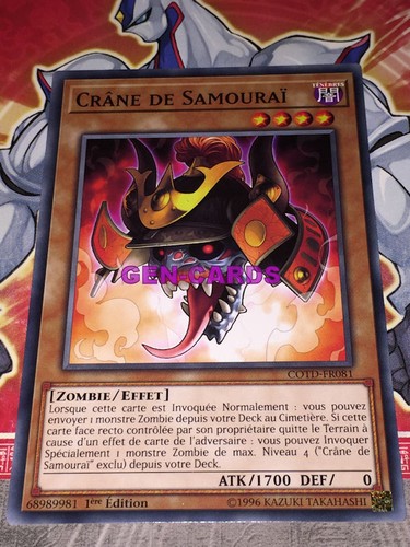 Carte crane de - yu, gi