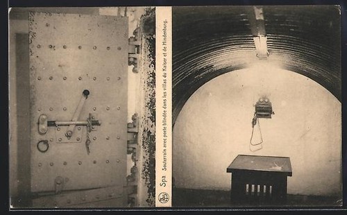 Cpa spa souterrain - cpa,