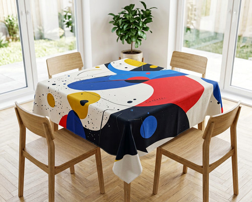 Nappe carré anti tache - , en