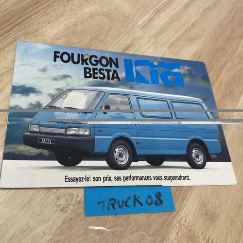 Kia fourgon besta prospectus - fourgon,