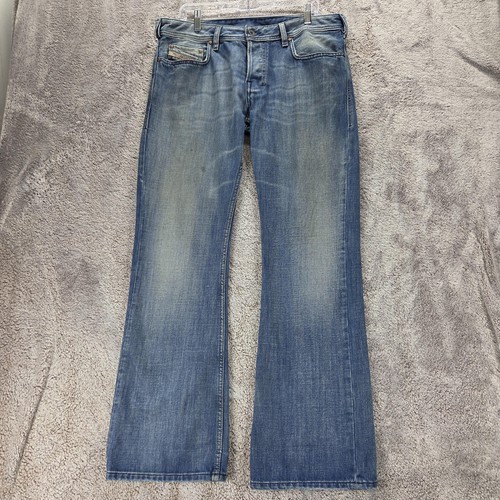 Diesel jeans mens 34x32 blue - mens,