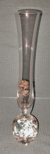 Vase soliflore bullé avec - vase,