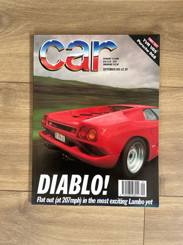 Car magazine septembre - magazine, 1991