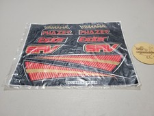 Vintage Yamaha Exciter Phazer Wedge Helmet Stickers Decal Sheet Snowmobile Sled