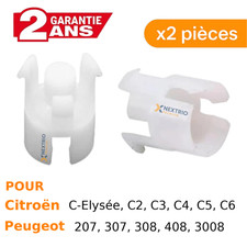 2 agrafes boucle d'Embrayage