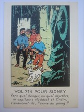Ancienne CP Carte Postale 1984 Tintin Vol 714 pour Sydney