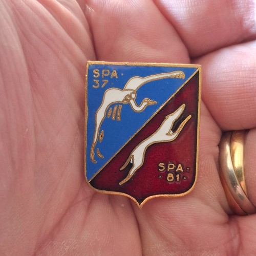 Insigne escadron chasse - chasse, 1/4