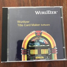 wurlitzer OMT 1015 50 Or 100 Cd Juke-box title card maker software cd