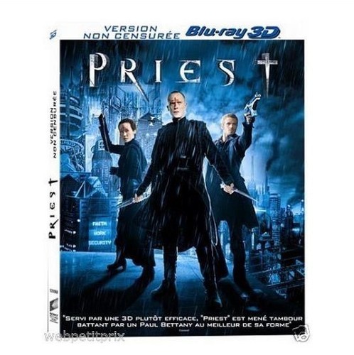 Priest blu ray - 3d:, active