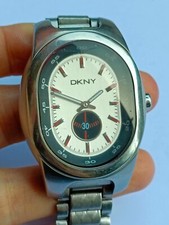 DKNY Watch Unisex NY-5048 Very nice RARE Big Model