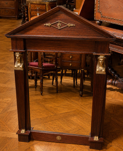 Miroir empire fronton - miroir,