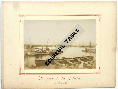 Photo 1893 marseille port - 1893,