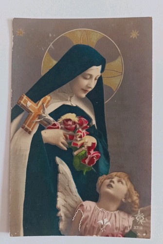 Image pieuse cpa - image, "sainte