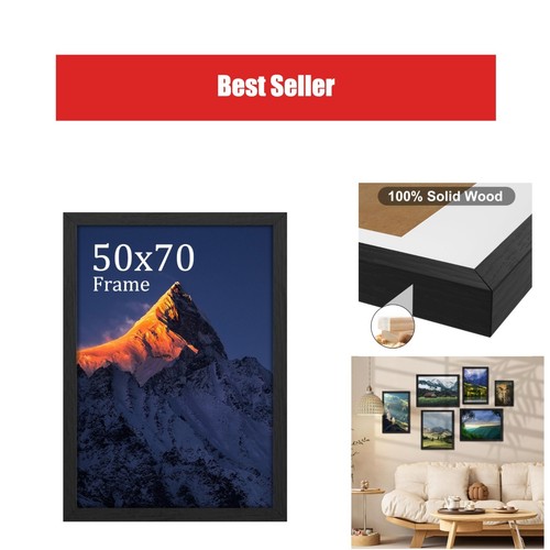 Cadre photo bois mdf - photo,