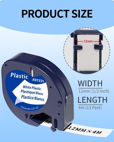 Ruban compatible dymo - 3x,