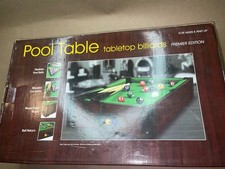 Pool Table Tabletop Billiards