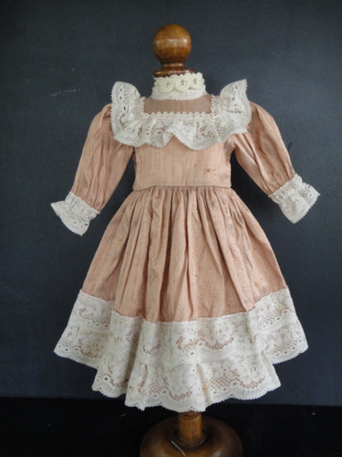 Robe soie rose - soie, pour