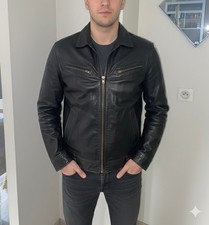 joli blouson en cuir d'agneau