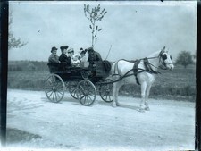 PLAQUE PHOTO VERRE 12 x 9 CM 
