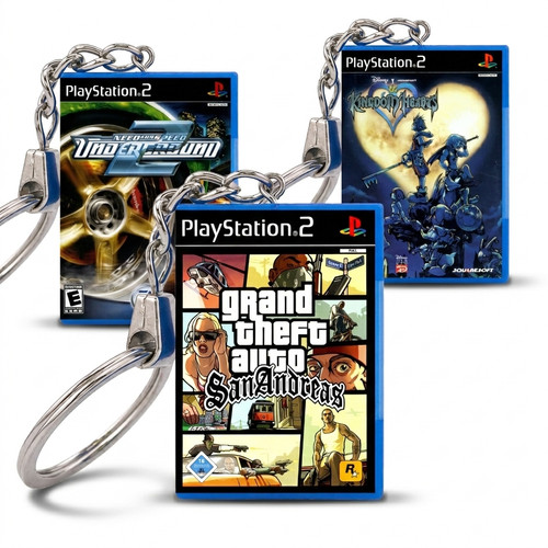Coque jeu miniature ps2 - jeu,