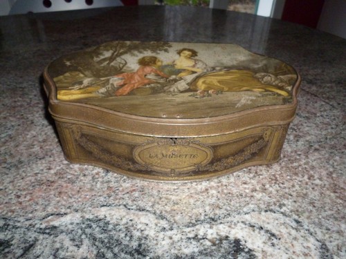 Ancienne boite biscuits - boite, de