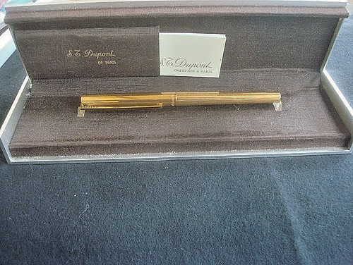 Stylo dupont 925 plaqué - stylo,