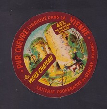 Ancienne étiquette Fromage