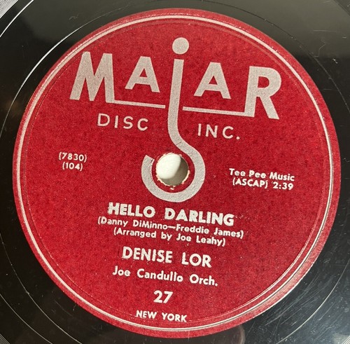 Denise lor hello darling - denise,