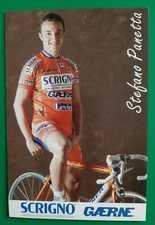 CYCLISME carte cycliste STEFANO PANETTA équipe SCRIGNO GAERNE 1998