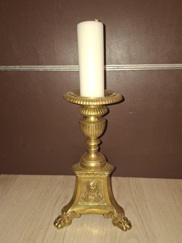 Ancien bougeoir bronze - ancien, bougeoir/bronze