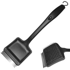 BBQ Barbecue Accessoires Extérieur Nourriture Été Luxe Poignée Brosse Nettoyage
