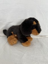 Peluche chien bébé Rottweiler Anima