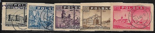Pologne 1945 yvert 455 - pologne,