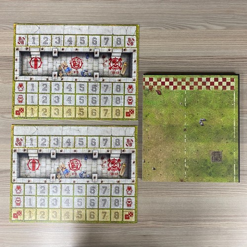 Blood bowl humains orques - blood,