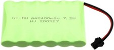 Batterie Ni-MH 7.2V 2400mAh AA
