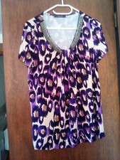 t shirt top violet 42