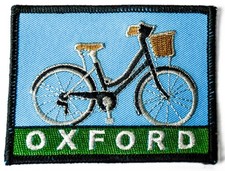 Patch brodé pour vélo Oxford