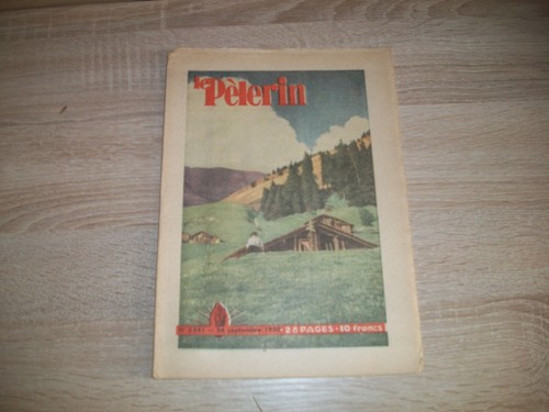 Ancien journal pèlerin - ancien,