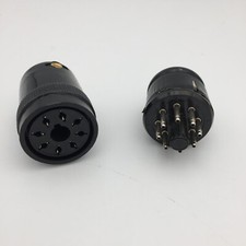 8 Pin Accordion Farfisa Transicord De luxe ATR/3 TR 60 Plug Socket Connectors