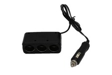 Triple prise Allume cigare 12V / 24V 5A 60W