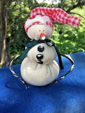 Antique Primitive SNOWMAN