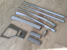 BMW E39 Dark Titan Wrapped Interior Trim Set 10 Pieces Full Set 525 528 530 540