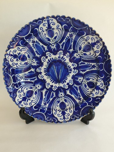 Plat faïence delft - en,