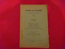  BACQUET, ARCHITECTE AGRÉÉ (Augustin) - Collégiale de Saint-Quentin...