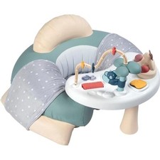Siège Bébé Little Smoby Cosy Seat Vert + Tablette d'Éveil Dès 6 Mois