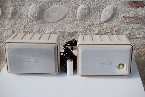 Enceintes actives blanches - enceintes,