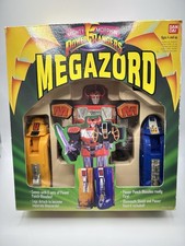 1993 Bandai Mighty Morphin Power Rangers Megazord w/Box & Instructions! Read**