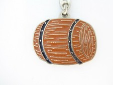 KEYRING / KEY RING - BAR - THE BARREL OF BACCHUS - SASSOULAS FRERES - BARREL