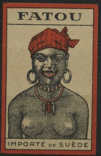 Fatou vintage sweden matchbox - vintage,